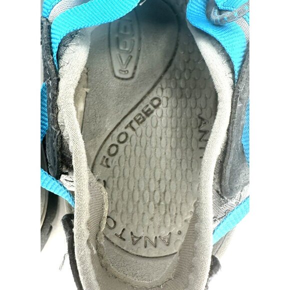 Keen Whisper Sport Sandals Hiking Waterproof Shoes Aqua Teal Blue Womens Size 10 - Picture 10 of 13